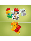 LEGO DUPLO Animal Train building set for toddlers, UK version
