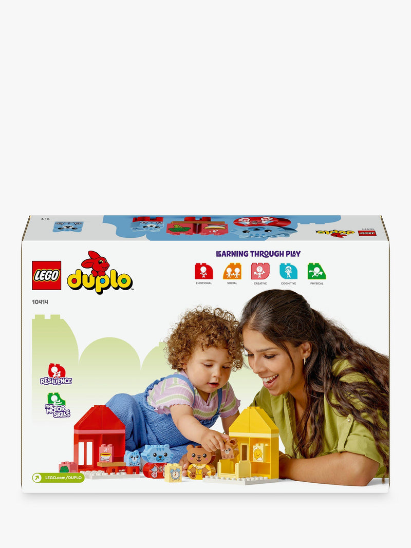 LEGO DUPLO Routines quotidiennes manger coucher 28 pièces (marque britannique)