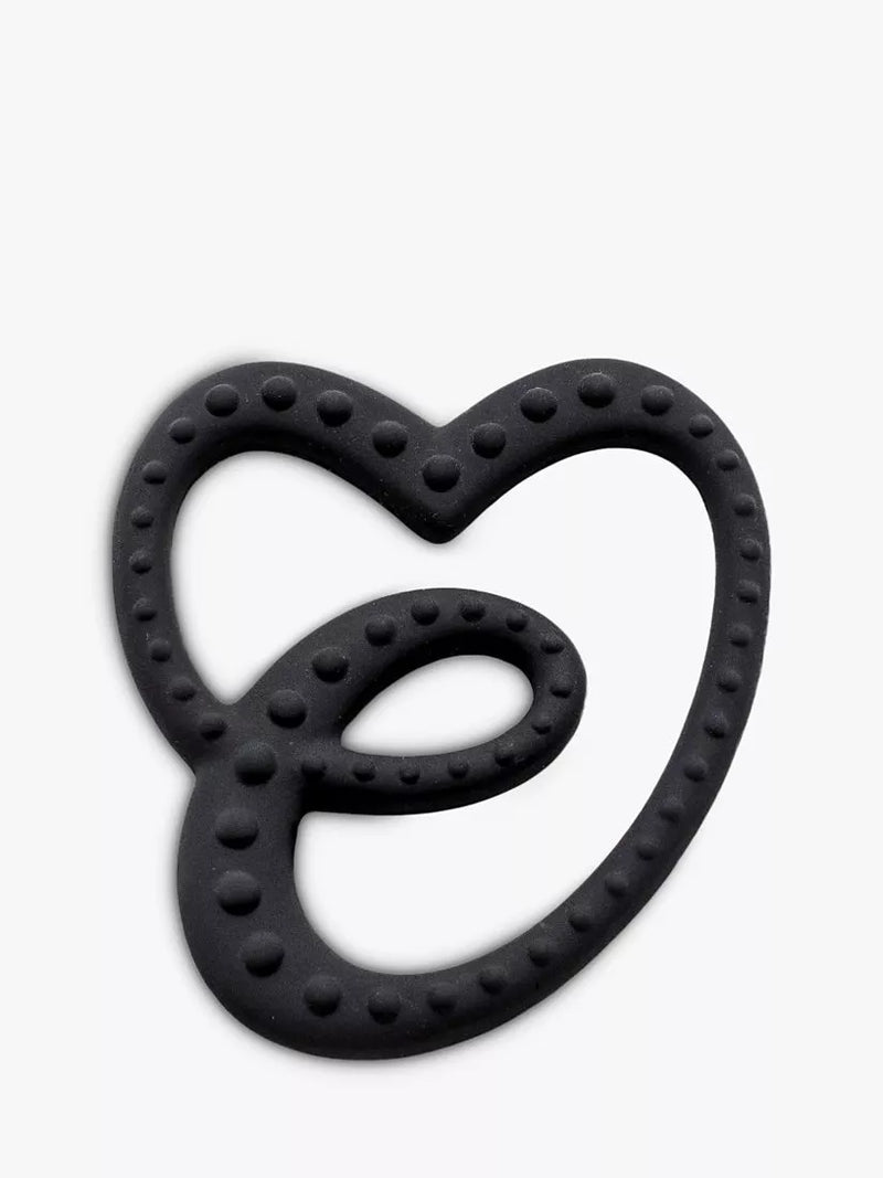 Etta Loves baby natural rubber teether black - British product