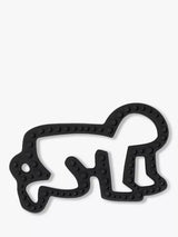 John Lewis Etta Loves Keith Haring Baby Natural Rubber Teether, Black- Buy online at McGrocer