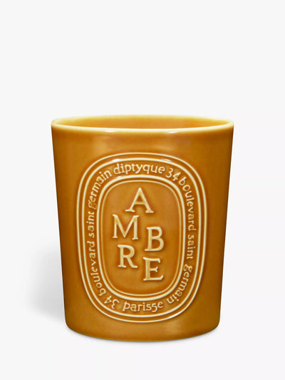 John Lewis Diptyque Ambre Scented Candle 600g- Buy online at McGrocer