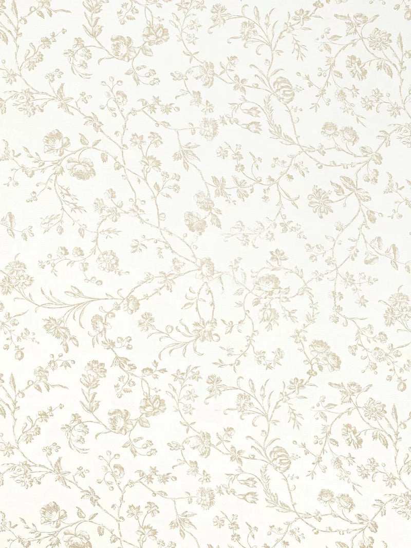 Laura Ashley Aria Furnishing Fabric, Dove Grey