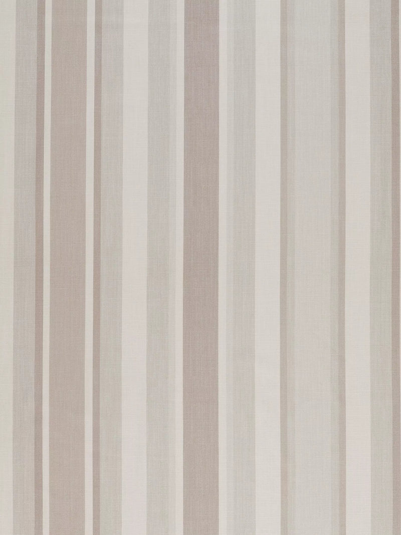 Laura Ashley Awning Stripe Furnishing Fabric, Dove Grey