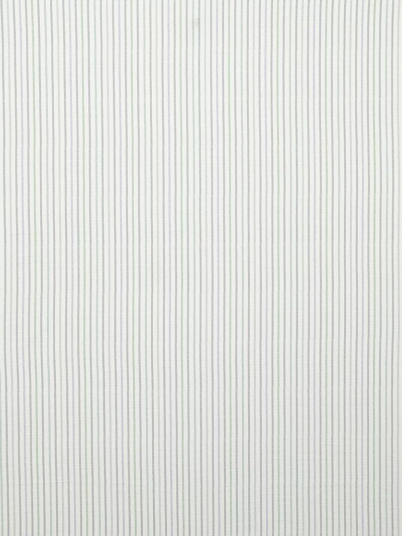 Laura Ashley Candy Stripe Furnishing Fabric, Dove Grey