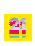 Redback Cards rainbow 21st birthday card - British product
