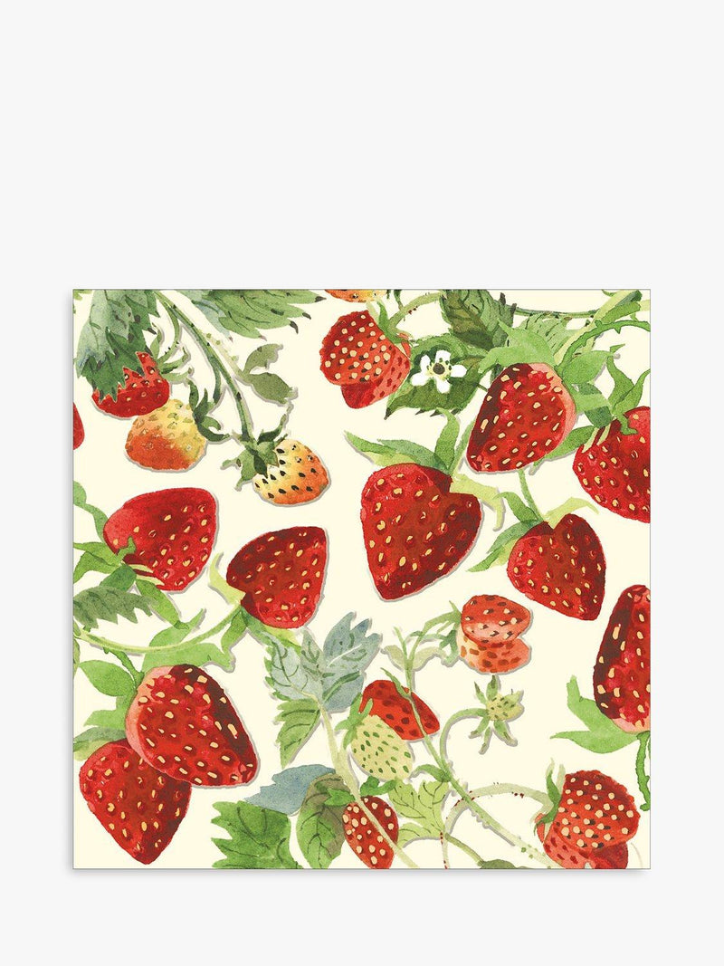 Emma Bridgewater strawberries greeting card - British product