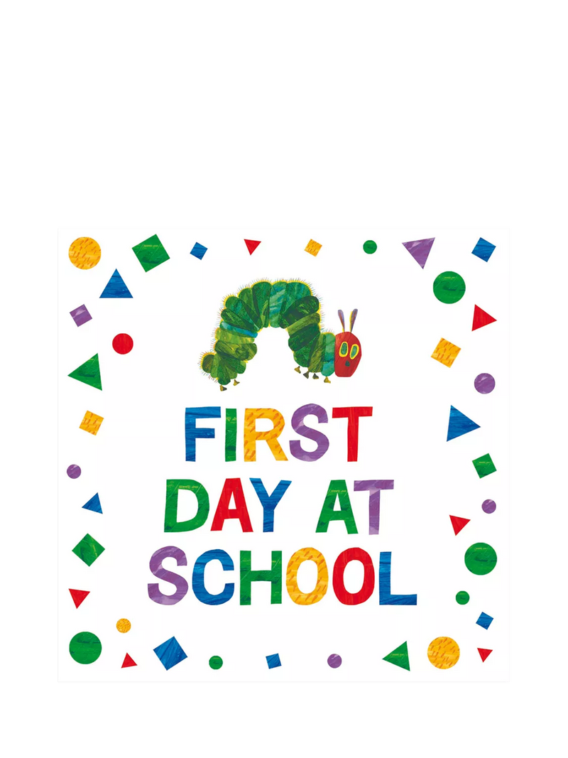Woodmansterne Very Hungry Caterpillar card, UK version