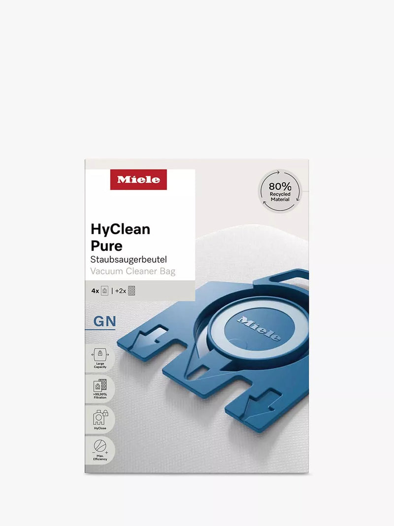 Miele HyClean Pure vacuum bags 4-pack (British brand)