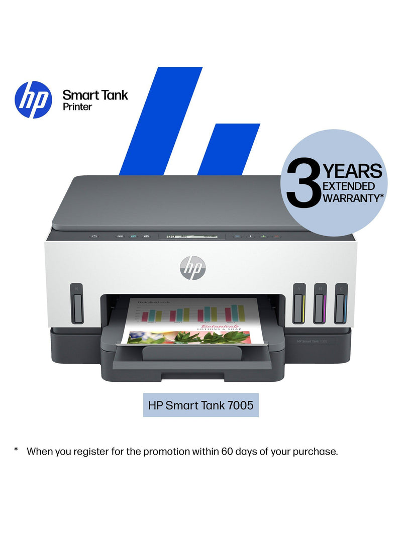 HP Smart Tank 7005 all-in-one wireless printer - British product