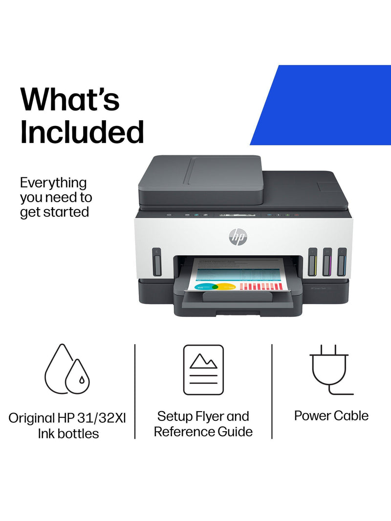 HP Smart Tank 7305 all-in-one printer (British brand)