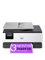 John Lewis HP OfficeJet Pro 8122e All-in-One Wireless Printer, Light Cement- Buy online at McGrocer