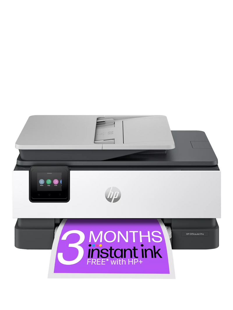 HP OfficeJet Pro 8132e all-in-one wireless printer with touch screen, UK version