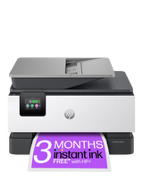 John Lewis HP OfficeJet Pro 9120e All-in-One Wireless Printer & Fax Machine with Touch Screen, HP+ Instant Ink, Cement- Buy online at McGrocer