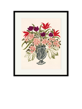 John Lewis John Lewis La Poire 'Early Summer' Framed Print & Mount, 62 x 52cm, Pink/Multi- Buy online at McGrocer
