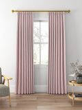 Clarke & Clarke Sutton red curtain fabric 140cm - British product