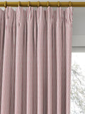 Clarke & Clarke Sutton red curtain fabric 140cm - British product