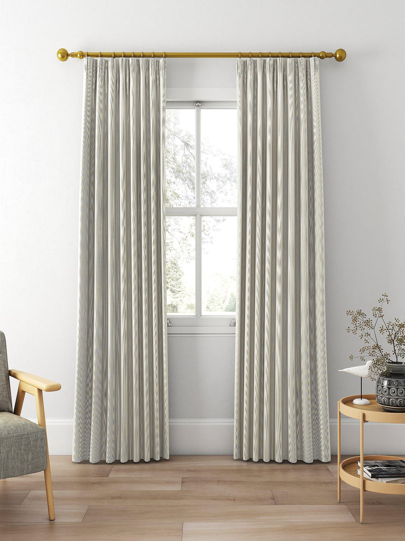 Clarke & Clarke Breton linen curtain fabric 140cm, UK version