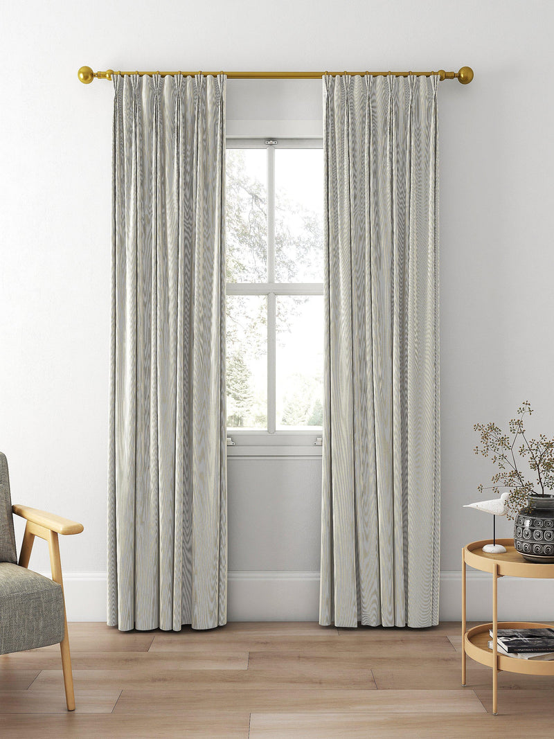 Clarke & Clarke Breton linen curtain fabric 140cm, UK version