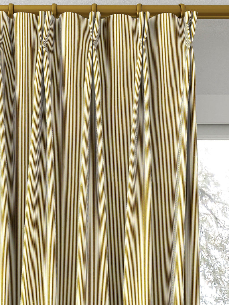 Clarke & Clarke Breton ochre fabric 140cm width, imported from the UK