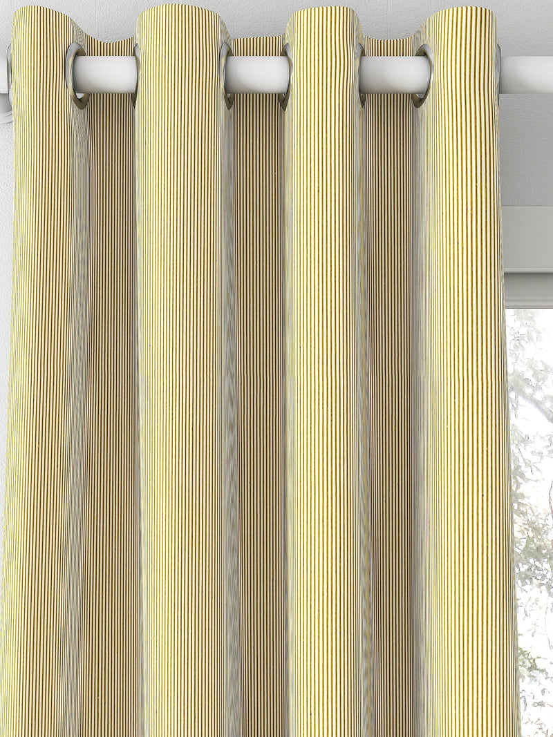 Clarke & Clarke Breton ochre fabric 140cm width, imported from the UK