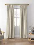 Clarke & Clarke made to measure curtains in Dove 140cm width, UK version