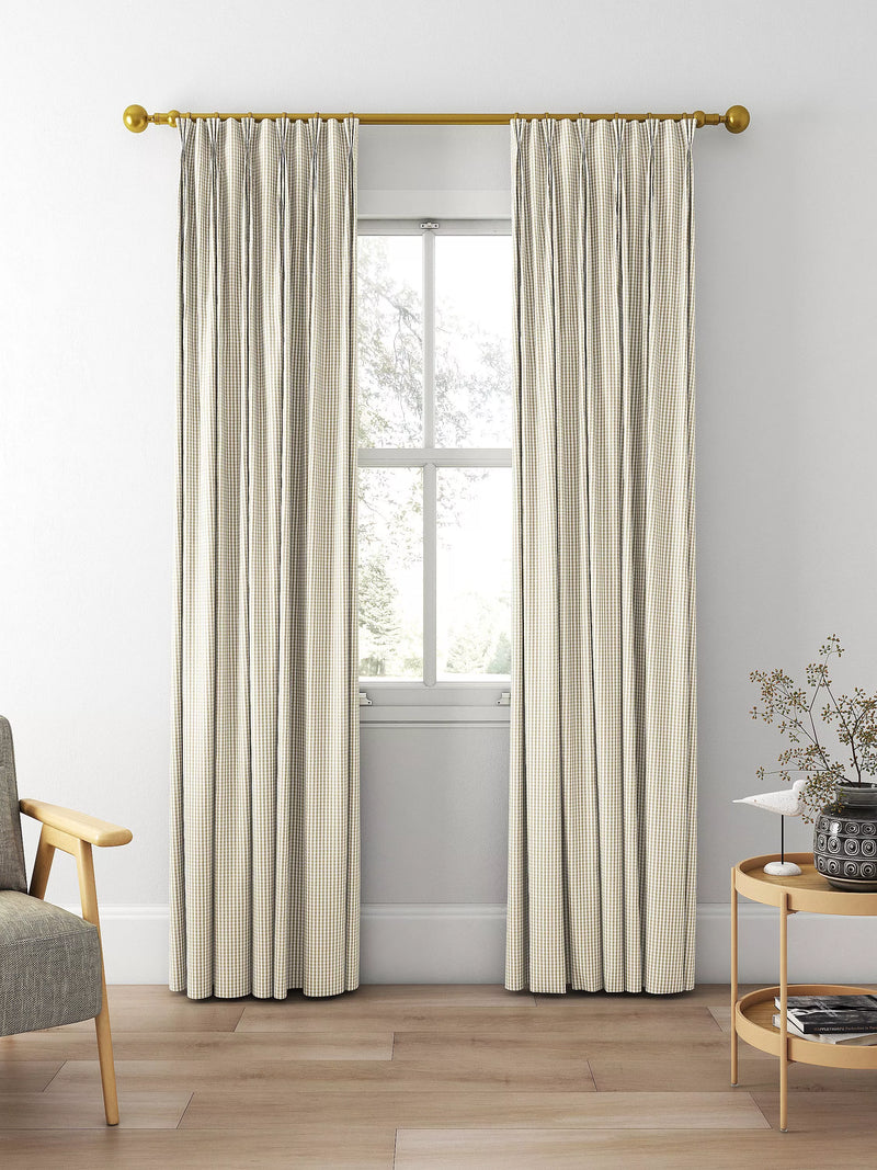Clarke & Clarke made to measure curtains in Dove 140cm width, UK version