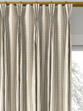 Clarke & Clarke made to measure curtains in Dove 140cm width, UK version