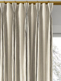 Clarke & Clarke made to measure curtains in Dove 140cm width, UK version