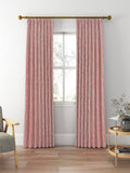 Clarke & Clarke Windsor curtain fabric Rouge check pattern, imported from the UK