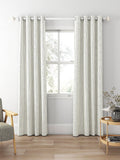Clarke & Clarke Maryland denim stripe curtain fabric (British brand)