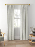 Clarke & Clarke Maryland denim stripe curtain fabric (British brand)