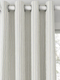 Clarke & Clarke Maryland denim stripe curtain fabric (British brand)
