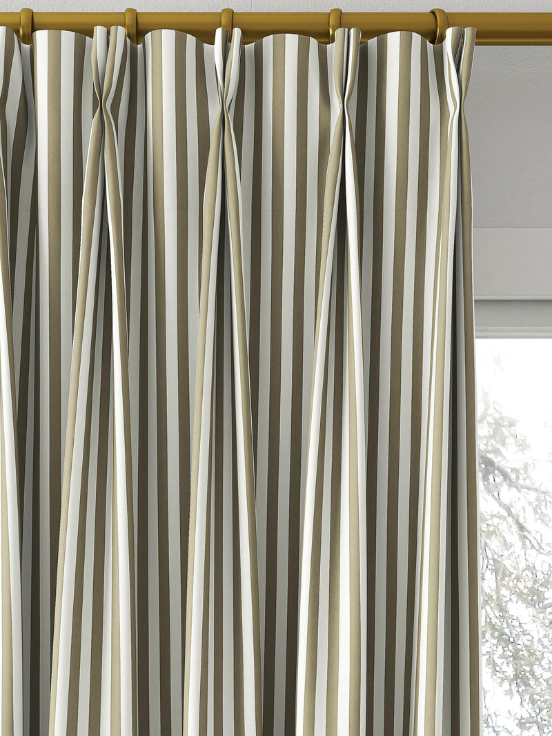 Clarke & Clarke linen stripe curtain fabric, UK version