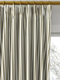 Clarke & Clarke linen stripe curtain fabric, UK version