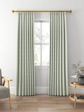 Clarke & Clarke Spencer sage curtain, imported from the UK
