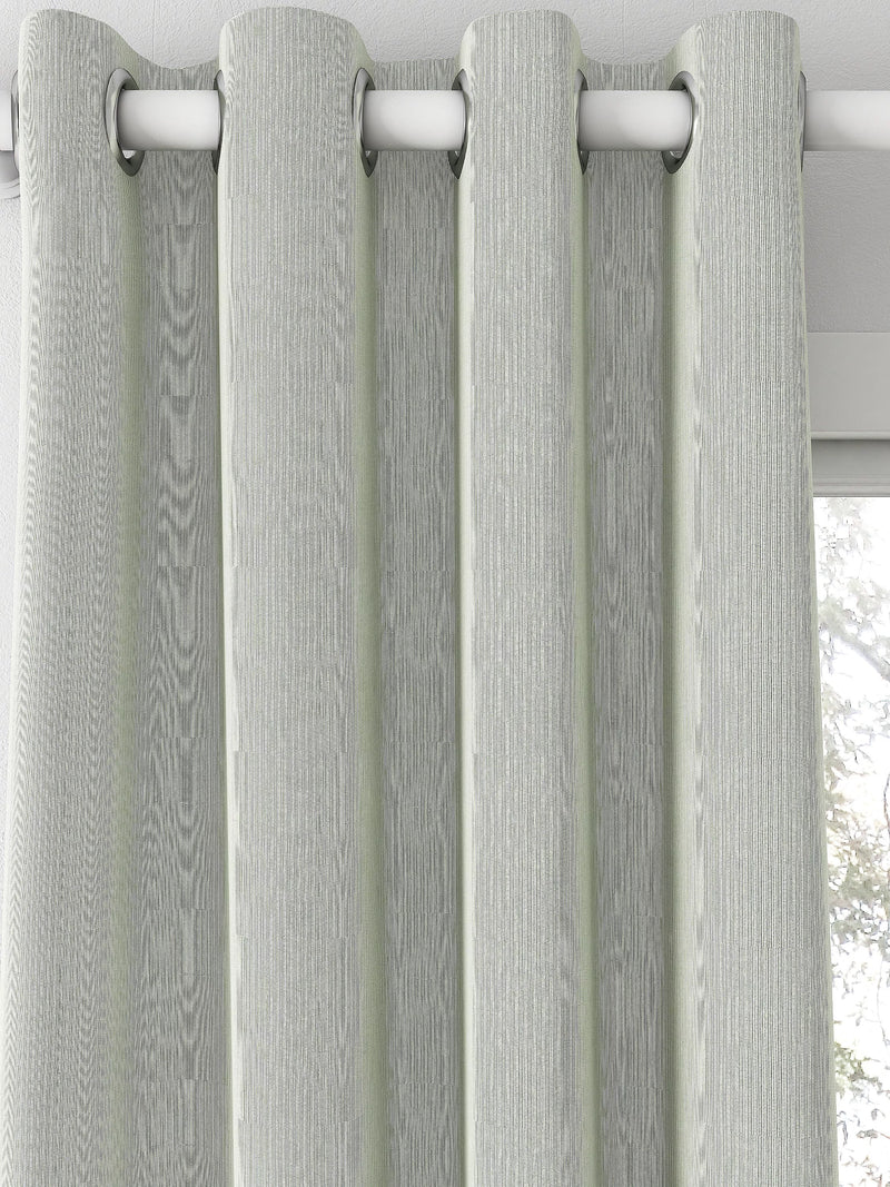 Clarke & Clarke Spencer sage curtain, imported from the UK