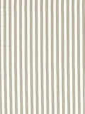 Clarke & Clarke Edison made to measure curtains charcoal natural stripe fabric, UK version