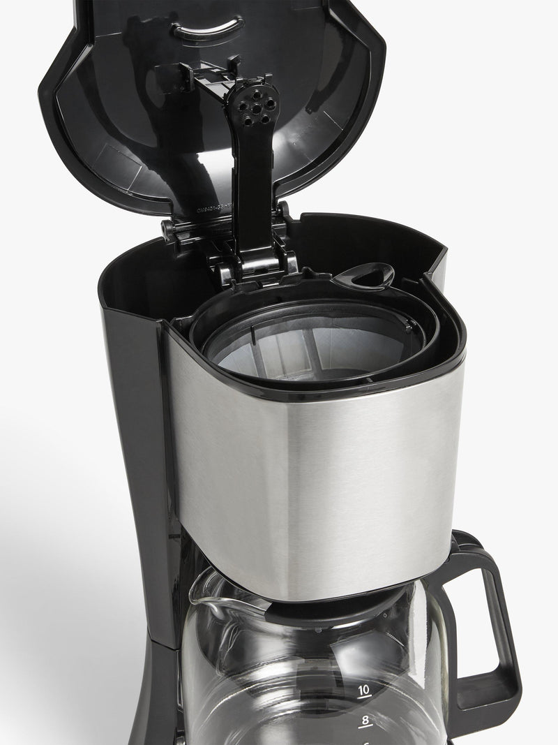 John Lewis Drip Coffee Machine Black, UK version