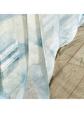 Harlequin Air Sheer sky blue linen fabric 298cm (British brand)