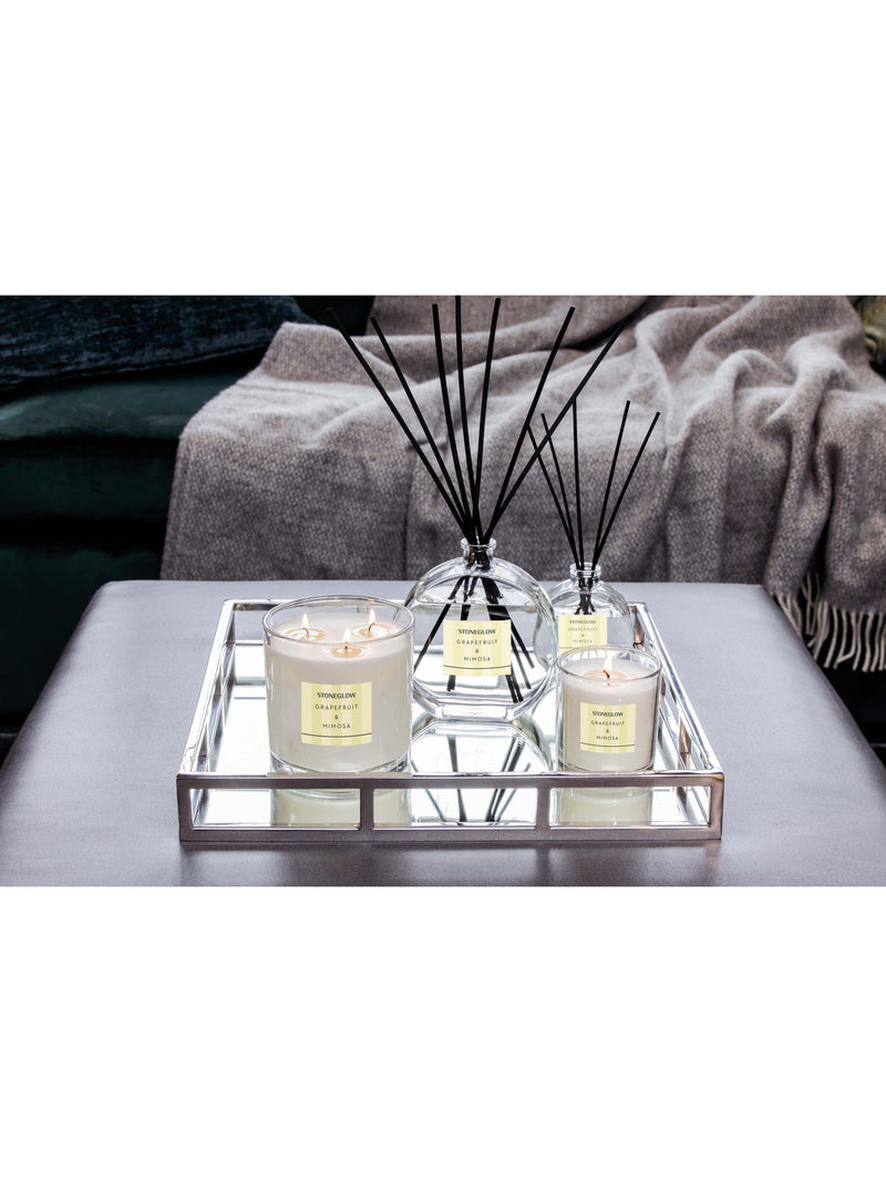 Stoneglow Grapefruit & Mimosa reed diffuser 460ml (British brand)