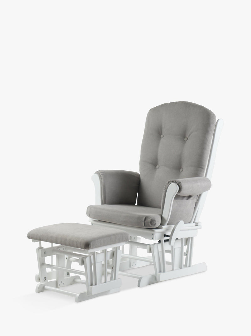 Kub Kielder gliding nursing chair with footstool, UK version