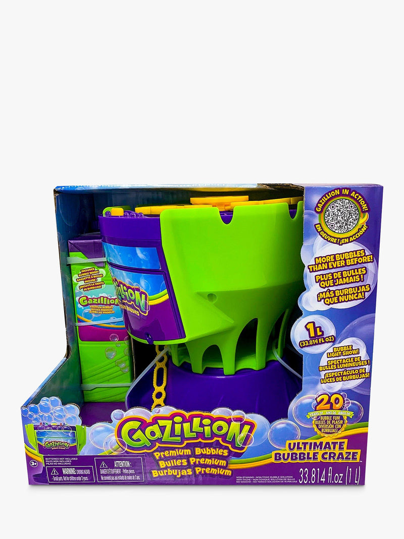 Gazillion Bubbles Ultimate Bubble Craze bubble machine (British brand)