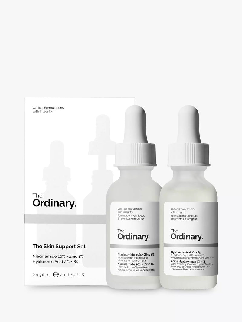 The Ordinary skincare set with Hyaluronic Acid and Niacinamide 60ml (British brand)