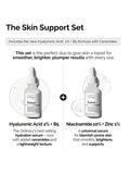 The Ordinary skincare set with Hyaluronic Acid and Niacinamide 60ml (British brand)
