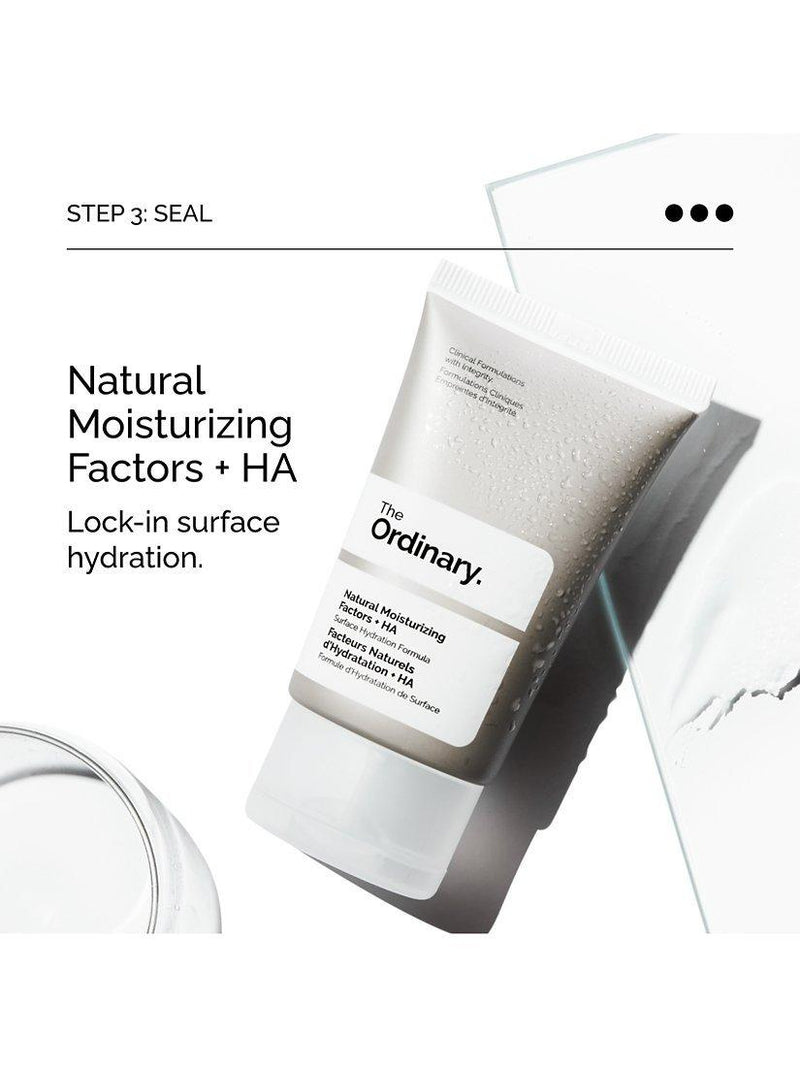 The Ordinary skincare gift set with hyaluronic acid (British brand)