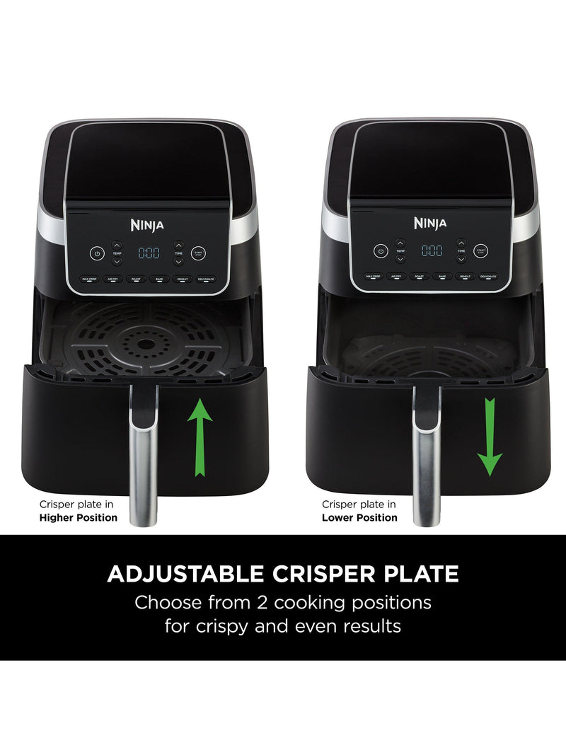 Ninja AF180 Max Pro Air Fryer 6.2L Black, imported from the UK