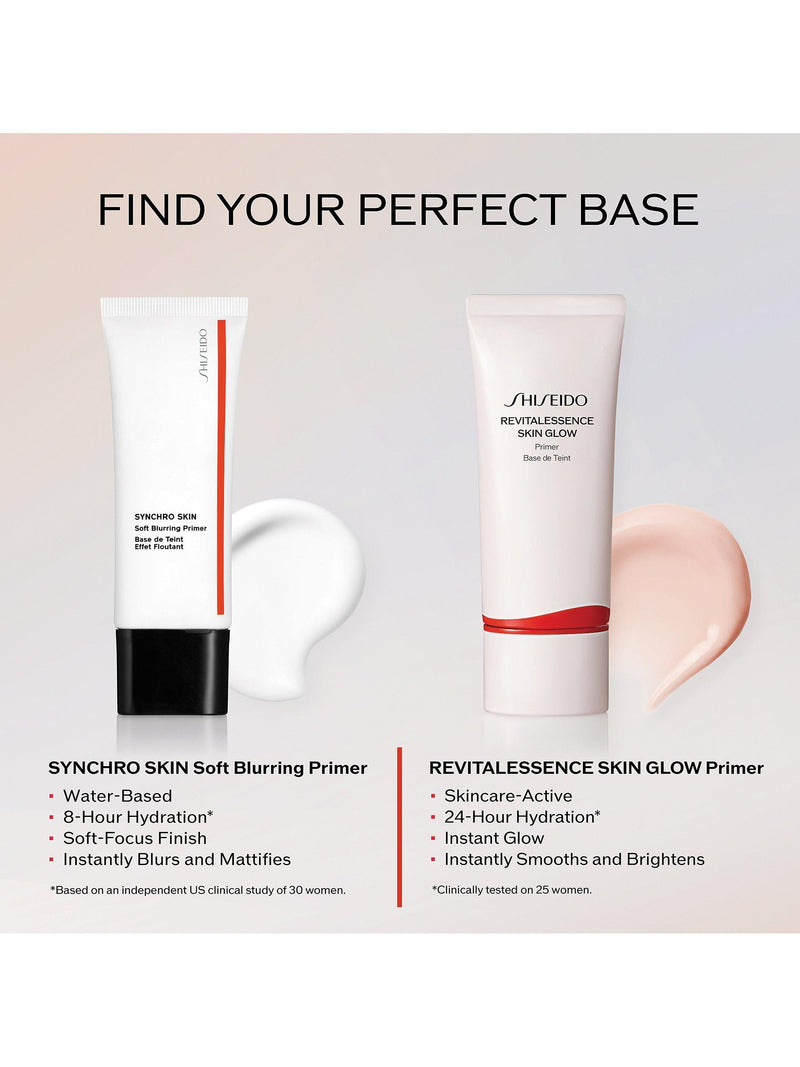 Shiseido RevitalEssence Skin Glow Primer 30ml, imported from the UK