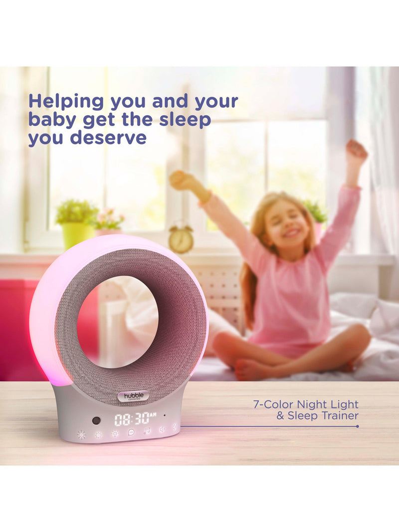 Hubble Eclipse Plus smart audio monitor and sleep trainer, imported from the UK