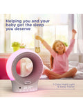 Hubble Eclipse Plus smart audio monitor and sleep trainer, imported from the UK