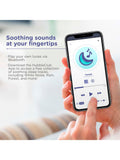 Hubble Eclipse Plus smart audio monitor and sleep trainer, imported from the UK